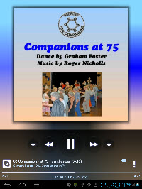 Screen shot of PowerAMP app 
playing track 'Miss Sayer's Allemande' from album 'Kenton Ramblers 1978'